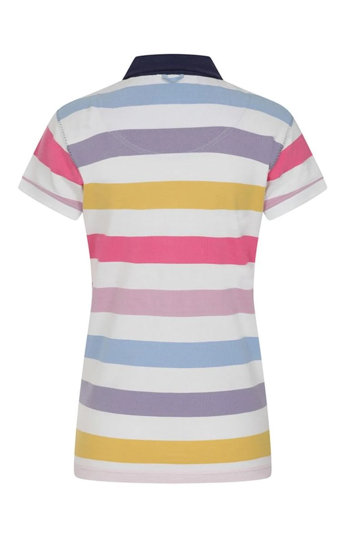 Ladies Lazy Jacks Stripe Polo Shirt 4 Ladies Lazy Jacks Stripe Polo Shirt - Image 2