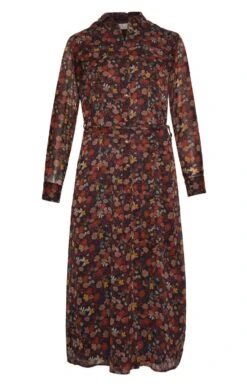 Ladies Chiffon Shirtwaister -Denim Dreams Store TN02301AUTUMNNIGHT 1