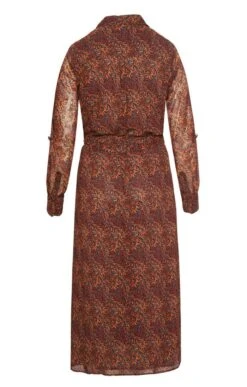 Ladies Chiffon Shirtwaister -Denim Dreams Store TN02301CHESTNUTLAUREL 2