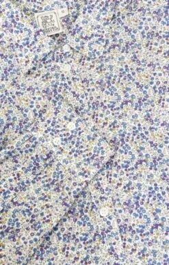 Ladies Classic Blouse<br>Made With Liberty Fabric -Denim Dreams Store TN07505BLUEBERRYGARDEN 1