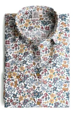 Ladies Classic Blouse<br>Made With Liberty Fabric -Denim Dreams Store TN07505COUNTRYSTROLL 2