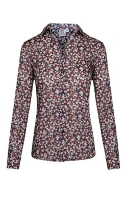 Ladies Classic Blouse<br>Made With Liberty Fabric -Denim Dreams Store TN07505DAISYBERRY 1
