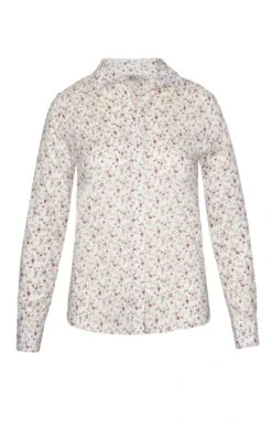 Ladies Classic Blouse<br>Made With Liberty Fabric -Denim Dreams Store TN07505DELICATESTEMS 1