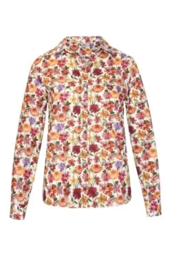 Ladies Classic Blouse<br>Made With Liberty Fabric -Denim Dreams Store TN07505GARDENTAPESTRY 1