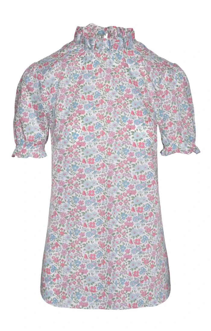 Ladies Ruffle T Shirt<br>Made With Liberty Fabric 8 Ladies Ruffle T Shirt<br>Made With Liberty Fabric - Image 6