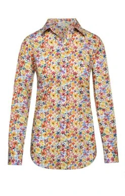 Ladies Oversize Shirt<br>Made With Liberty Fabric -Denim Dreams Store TN07516SUMMEROASIS 2