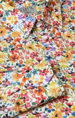 Ladies Oversize Shirt<br>Made With Liberty Fabric -Denim Dreams Store TN07516SUMMEROASIS 3