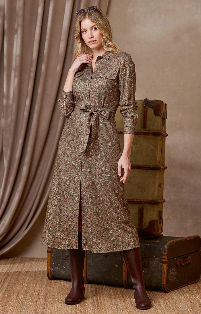 Ladies Wild Rabbit Shirtwaister Dress 3 Ladies Wild Rabbit Shirtwaister Dress