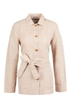 Ladies Barbour Greta Overshirt -Denim Dreams Store TN22277BEECHWOOD 2