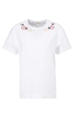 Ladies Barbour Apia T-Shirt -Denim Dreams Store TN22286WHITE 2