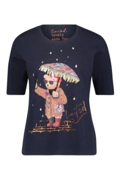 Ladies Betty Barclay Teddy Bear T-Shirt