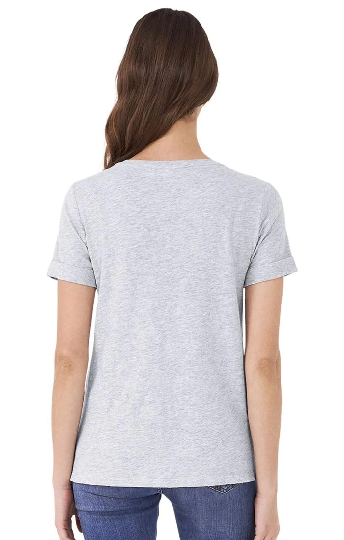 Ladies Crew Clothing Slub T-Shirt 4 Ladies Crew Clothing Slub T-Shirt - Image 2