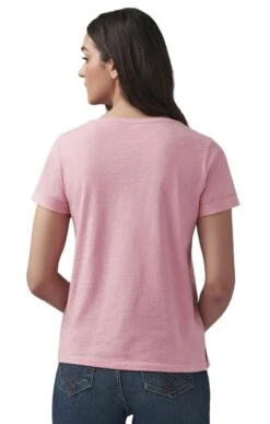 Ladies Crew Clothing Slub T-Shirt 15 Ladies Crew Clothing Slub T-Shirt -Denim Dreams Store TN23130PINK 1