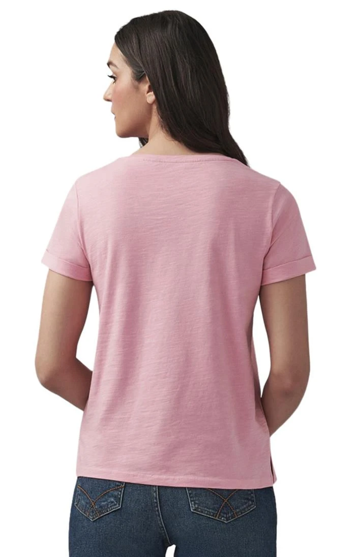 Ladies Crew Clothing Slub T-Shirt 7 Ladies Crew Clothing Slub T-Shirt - Image 5