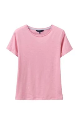 Ladies Crew Clothing Slub T-Shirt 16 Ladies Crew Clothing Slub T-Shirt -Denim Dreams Store TN23130PINK 2