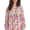 Ladies Adini Arabella Tunic 1 Ladies Adini Arabella Tunic -Denim Dreams Store TN23200BUTTERFLYMULTI