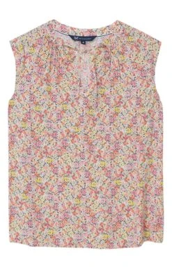 Ladies Crew Clothing Olivia Top 9 Ladies Crew Clothing Olivia Top -Denim Dreams Store TN23269FLORALPINK 2