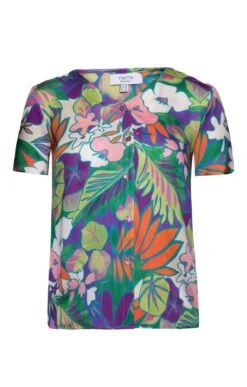 Ladies Meda Short Sleeved Shirt