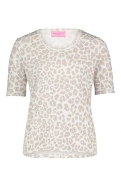 Ladies Betty Barclay Animal Print T-Shirt
