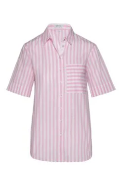 Ladies Erfo Short Sleeved Stripe Shirt