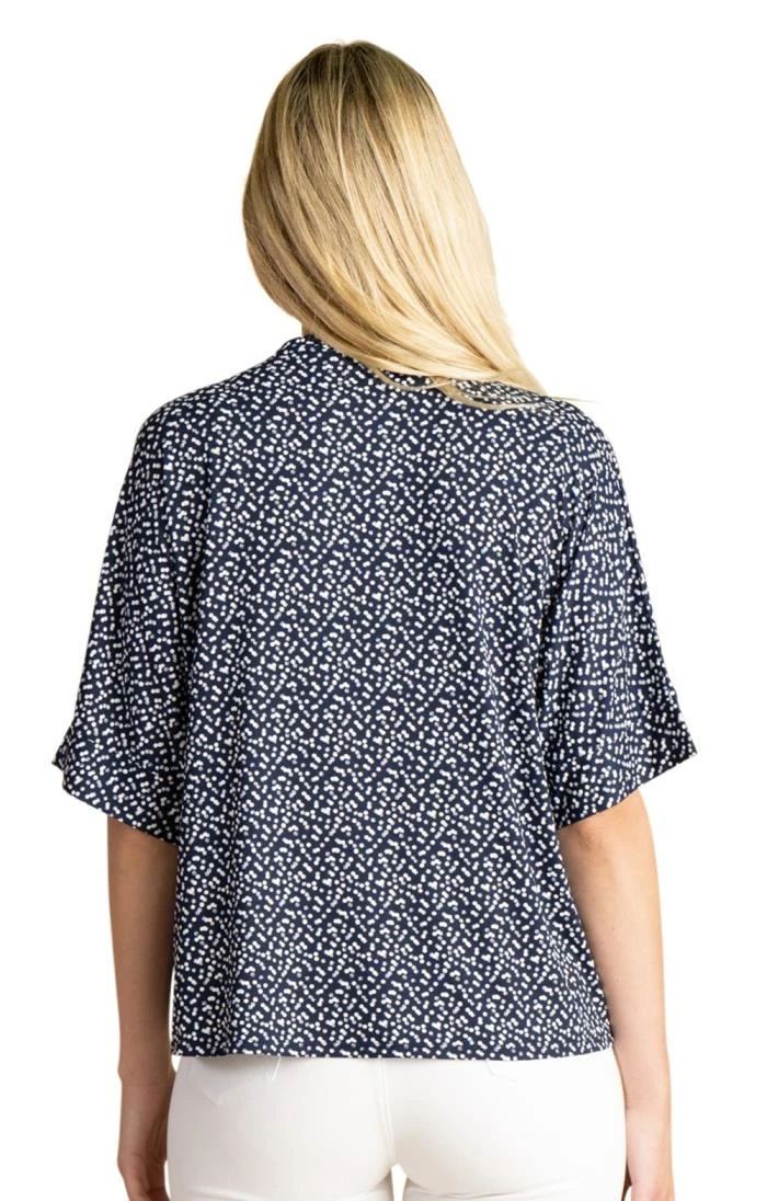 Ladies Marble Print Edge To Edge Oversized Kimono 4 Ladies Marble Print Edge To Edge Oversized Kimono - Image 2