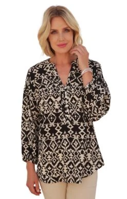 Ladies Pomodoro Mexican Blouse