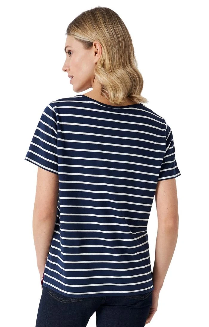 Ladies Crew Clothing Breton T-Shirt 4 Ladies Crew Clothing Breton T-Shirt - Image 2