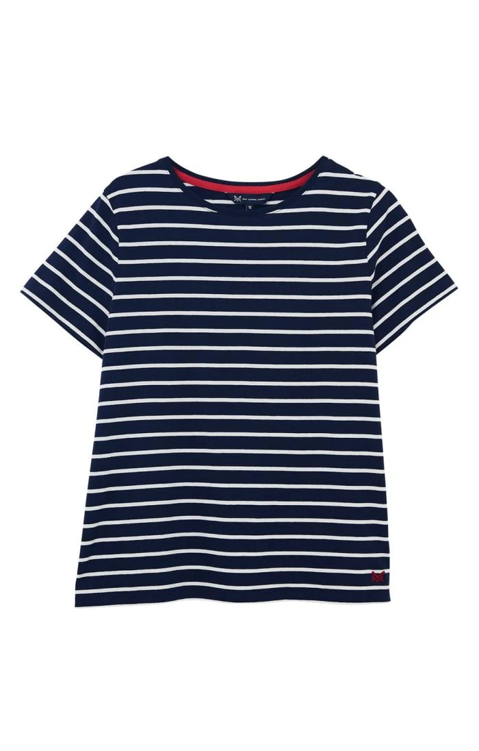 Ladies Crew Clothing Breton T-Shirt 5 Ladies Crew Clothing Breton T-Shirt - Image 3