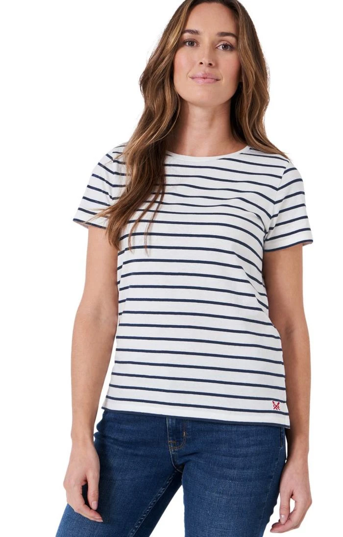 Ladies Crew Clothing Breton T-Shirt 3 Ladies Crew Clothing Breton T-Shirt