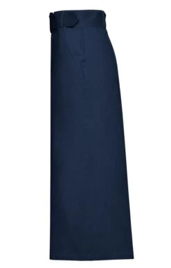 Ladies Chino Long Skirt -Denim Dreams Store TQ11012NAVY 2