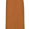 Ladies Chino Long Skirt -Denim Dreams Store TQ11012OCHRE