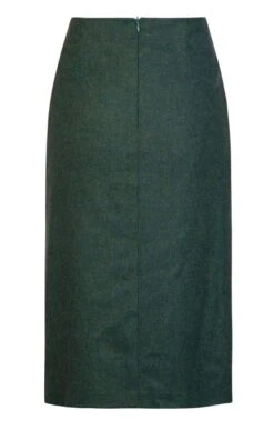 Ladies Double Vent Flannel Skirt 17 Ladies Double Vent Flannel Skirt -Denim Dreams Store TQ11118BLUELOVATMEL 2 1