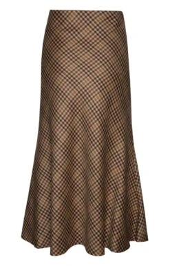 Ladies Plaid Bias Skirt -Denim Dreams Store TQ11255HIGHLANDWRSTDGC 2