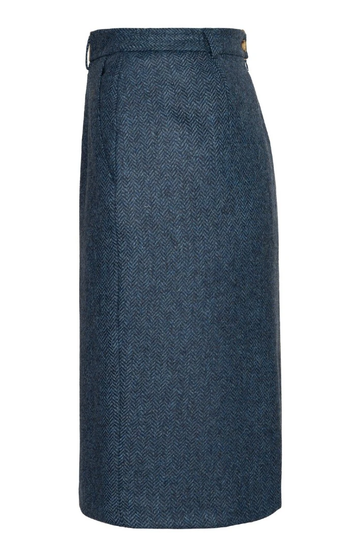 Ladies Classic Tweed Skirt 7 Ladies Classic Tweed Skirt - Image 5
