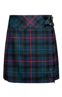 Ladies Plaid Short Kilt -Denim Dreams Store TQ11280CBLCAWDOR 1
