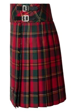 Ladies Plaid Short Kilt -Denim Dreams Store TQ11280MUTEDRED 2