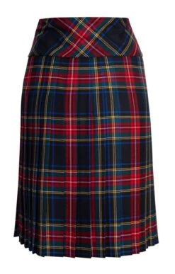 Ladies Plaid Kilt -Denim Dreams Store TQ11285BLACKSTEWART 3
