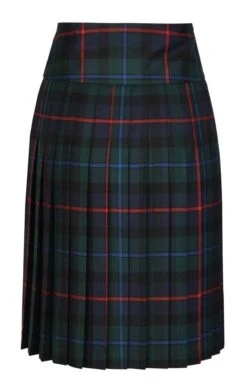 Ladies Plaid Kilt -Denim Dreams Store TQ11285CBLCAWDOR 2