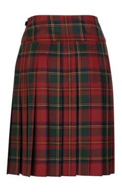 Ladies Plaid Kilt -Denim Dreams Store TQ11285MUTEDRED 3