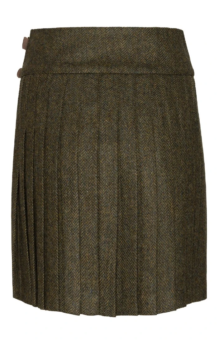 Ladies Short Tweed Kilt 5 Ladies Short Tweed Kilt - Image 3