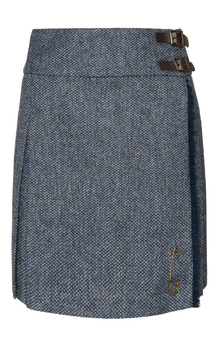 Ladies Short Tweed Kilt 3 Ladies Short Tweed Kilt