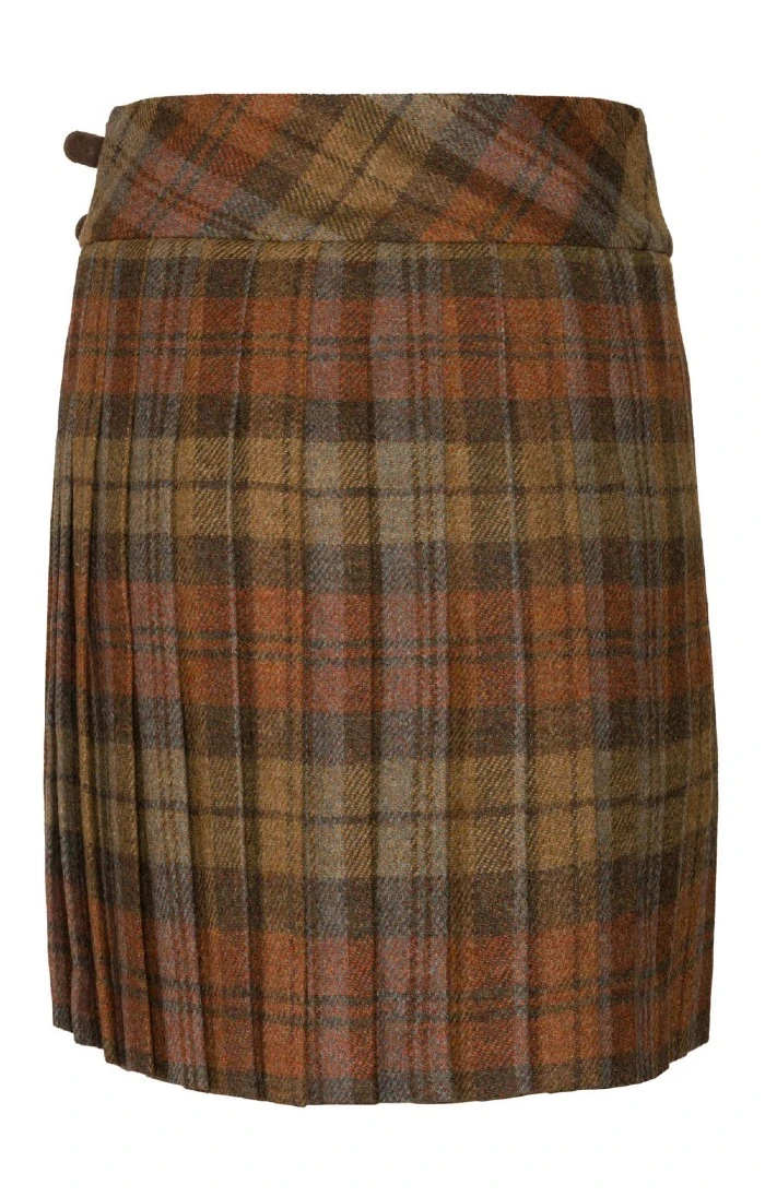 Ladies Short Tweed Kilt 15 Ladies Short Tweed Kilt - Image 13