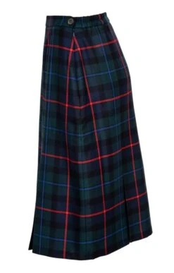 Plaid Invert Pleat Skirt -Denim Dreams Store TQ11385CAMPBELLOFCAWDOR 2