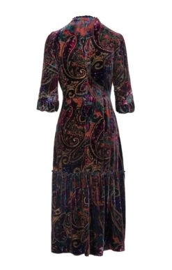 Ladies Victorian Dress -Denim Dreams Store TQ22041JEWELLEDPAISLEY 2