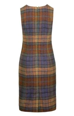 Ladies Tweed Sleeveless Shift Dress -Denim Dreams Store TQ22072HIGHLANDDAWN 1