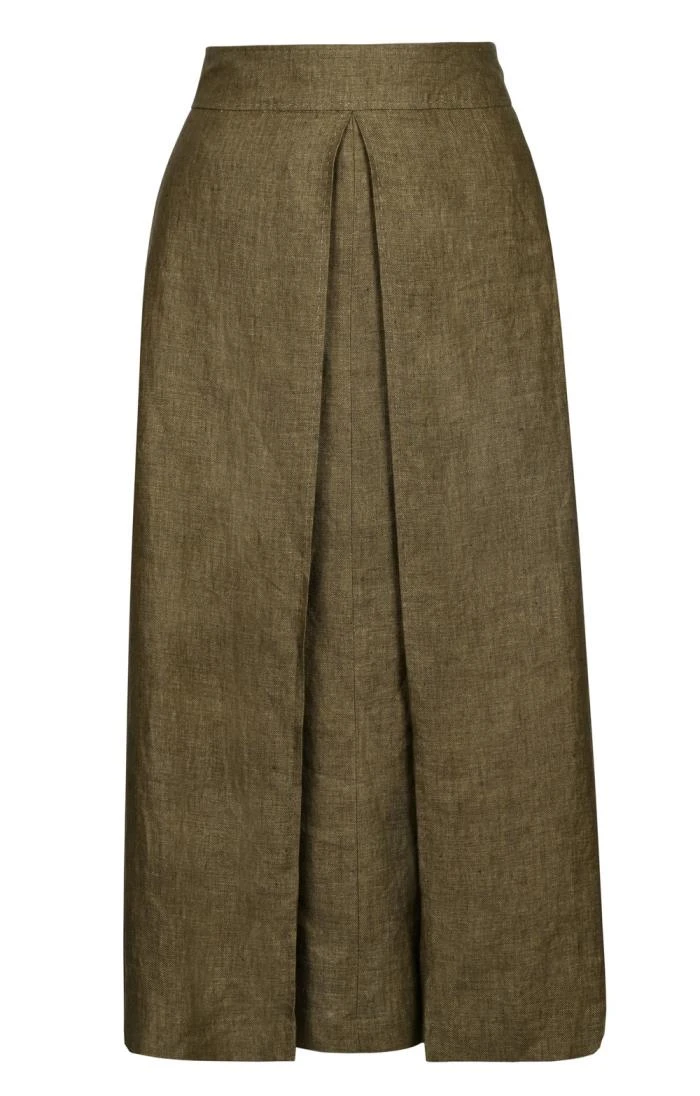 Ladies Linen Lomond Skirt 4 Ladies Linen Lomond Skirt - Image 2