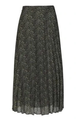 Ladies Accordion Pleat Skirt -Denim Dreams Store TQ22149HTHYMELAUREL 1