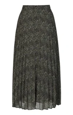 Ladies Accordion Pleat Skirt -Denim Dreams Store TQ22149HTHYMELAUREL 3