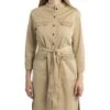 Ladies Schneiders Delia Dress 1 Ladies Schneiders Delia Dress -Denim Dreams Store TQ23015CAMEL
