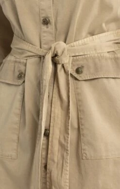 Ladies Schneiders Delia Dress -Denim Dreams Store TQ23015CAMEL 2